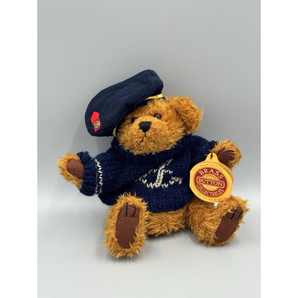 Brass Button Collectibles Tango Bear Of Happiness 10” Fully Jointed
